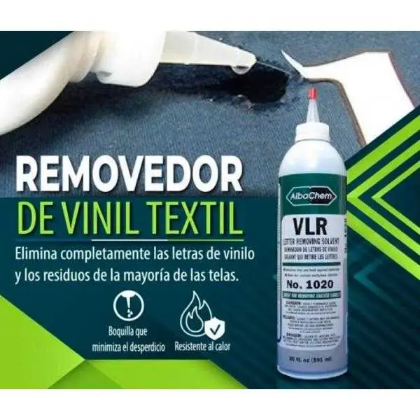 VLR | Removedor de Vinilo Textil y DTF para Prendas