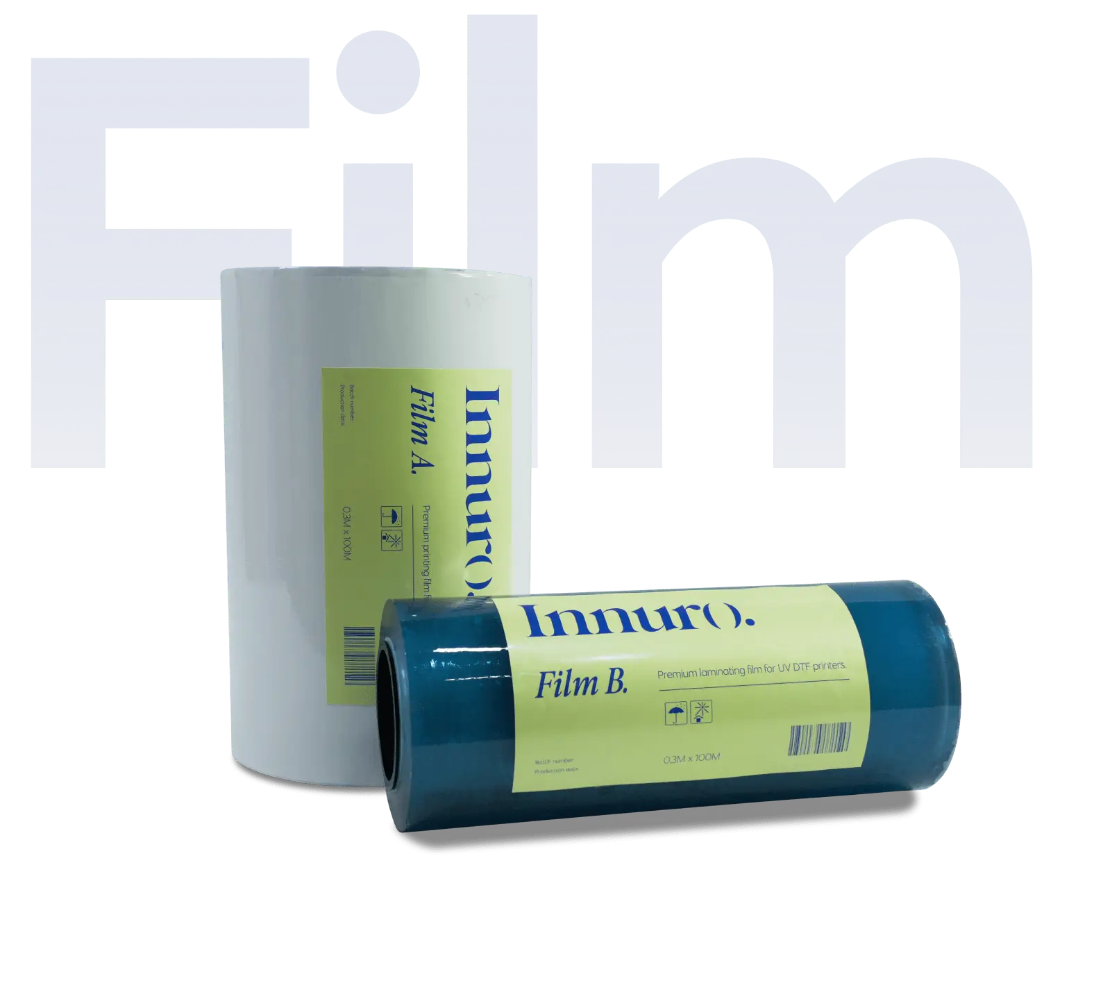 Film DTF UV Innuro A+B | Impresión y Transferencia