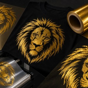 Impresión DTF Oro | Transfer Dorado Personalizado